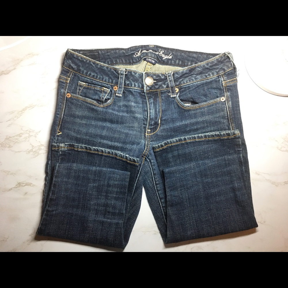American Eagle Short Stretch Skinny Kick Bootcut